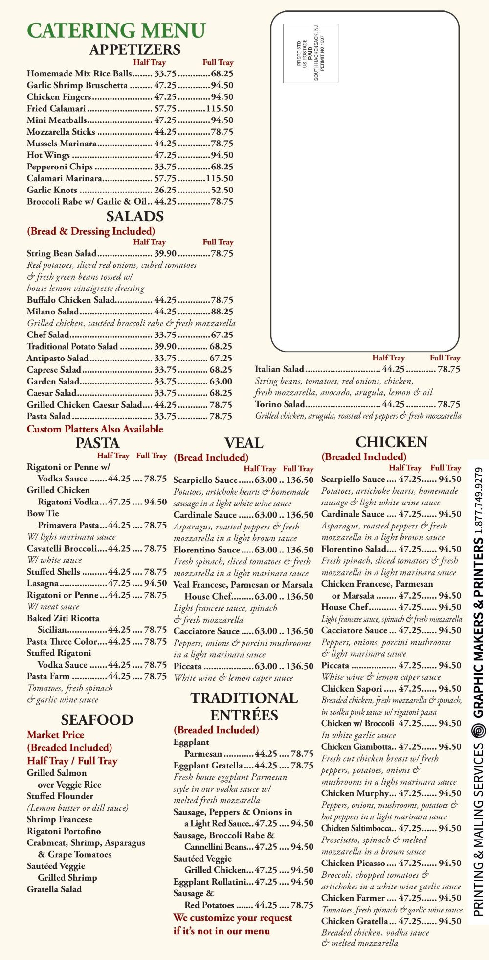 La Gratella Menu Ledgewood 3312025 6